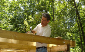 At work on the farm – 2009