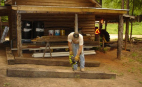 At work on the farm – 2010
