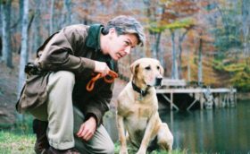 Me and Dutch by the pond – 2004